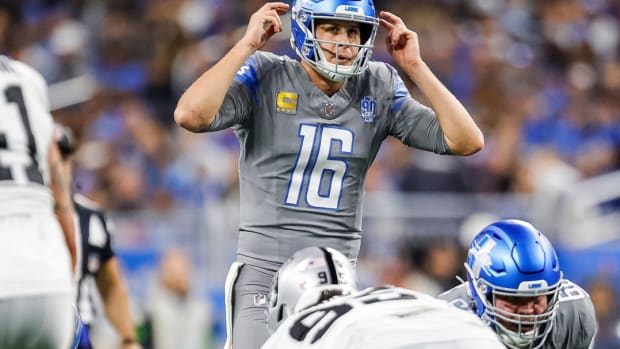 Detroit Lions quarterback Jared Goff